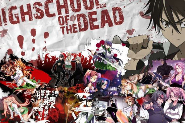 [HOTD] High School Of The Dead หนีตายนรกมาเจอทางตัน อ่านข่าวการ์ตูน อนิเมะ อนิเมะใหม่ มังงะ High School Of The Dead