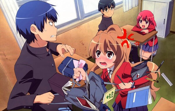 Toradora ยายเสือใสกับนายหน้าโหด อนิเมชั่นแนวโรแมนติกคอมเมดี้ที่จะทำให้คนดูยิ้มไม่หุบ อ่านข่าวการ์ตูน อนิเมะ อนิเมะใหม่ มังงะ Toradora