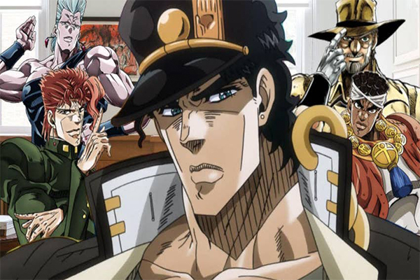 การผจญภัยสุดล่าฟ้าเขียวใน JoJo's Bizarre Adventure Stardust Crusaders อ่านข่าวการ์ตูน อนิเมะ อนิเมะใหม่ มังงะ JoJo'sBizarreAdventure