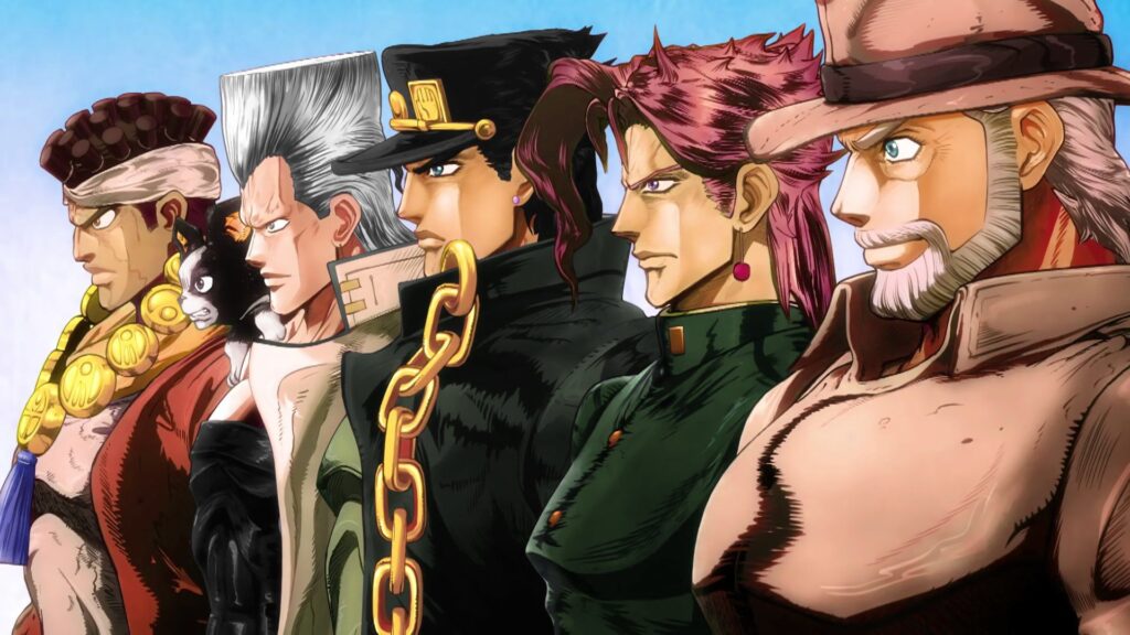 การผจญภัยสุดล่าฟ้าเขียวใน JoJo's Bizarre Adventure Stardust Crusaders อ่านข่าวการ์ตูน อนิเมะ อนิเมะใหม่ มังงะ JoJo'sBizarreAdventure