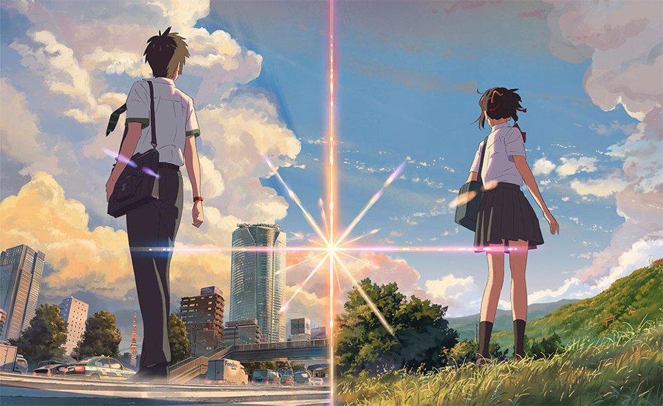 Your Name เมื่อโชคชะตา ทำให้ทั้งสองสลับร่างกัน อ่านข่าวการ์ตูน อนิเมะ อนิเมะใหม่ มังงะ YourName