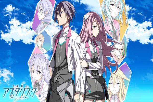 Gakusen Toshi Asterisk อนิเมชั่นภัยพิบัติที่ดัดแปลงมาจากไลท์โนเวล อ่านข่าวการ์ตูน อนิเมะ อนิเมะใหม่ มังงะ GakusenToshiAsterisk