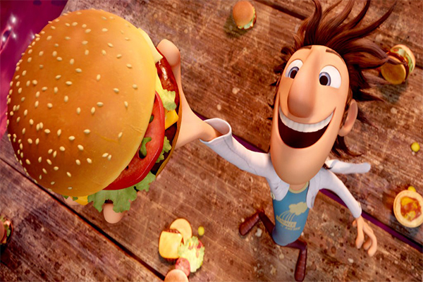 รีวิวภาพยนตร์อนิเมชั่นเรื่อง Cloudy with a Chance of Meatballs (2009) มหัศจรรย์ลูกชิ้นตกทะลุมิติ อ่านข่าวการ์ตูน อนิเมะ อนิเมะใหม่ มังงะ Netflix CloudyWithAChanceOfMeatballs