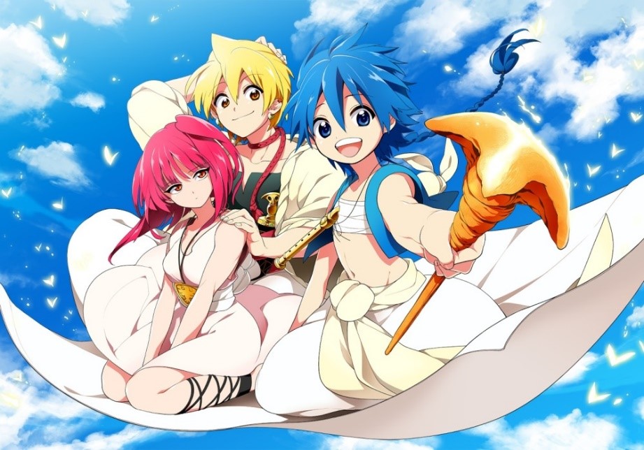 รีวิวอนิเมะใน Netflix เรื่อง Magi: The Labyrinth of Magic (2016) เมไจ อาละดินผจญภัย อ่านข่าวการ์ตูน อนิเมะ อนิเมะใหม่ มังงะ Netflix MagiTheLabyrinthofMagic